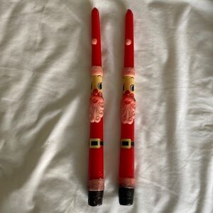 Santa candles